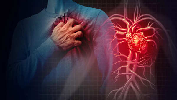Animated heartbeat with irregular rhythm