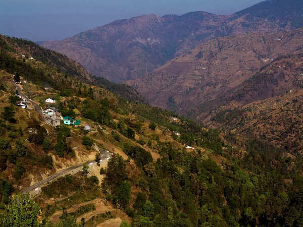 Bird's eye view of Pangot