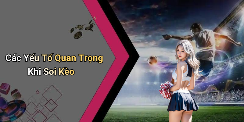 Các Yếu Tố Quan Trọng Khi Soi Kèo