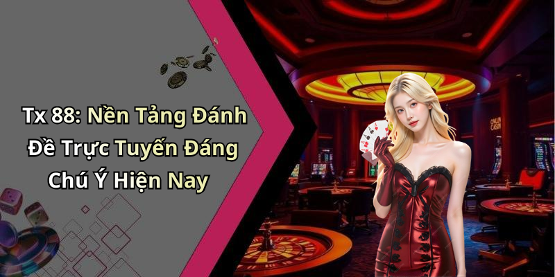 Tx 88: Nền Tảng Đánh Đề Trực Tuyến Đáng Chú Ý Hiện Nay